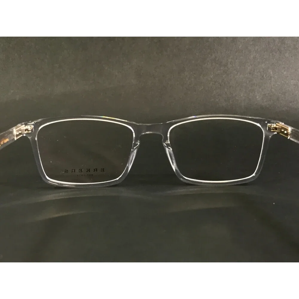 Erkers Eyeglasses Frames NEOSHO Crystal Clear Rectangle Full Rim 53-20-147